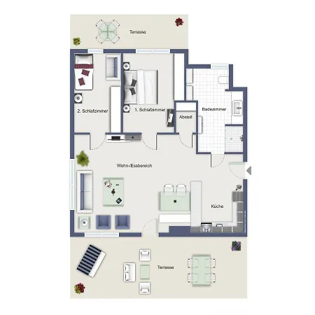 Sanddorn 16 Lägenhet Börgerende-Rethwisch